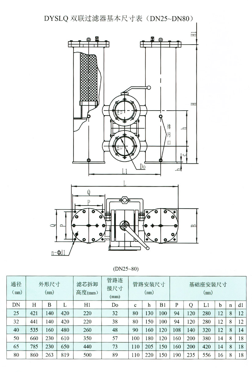 双联过滤器